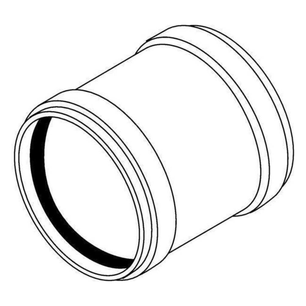 Rehau Raupiano Plus Überschiebmuffe DN 75... REHAU-11215741002 4062178591458 (Abb. 2)