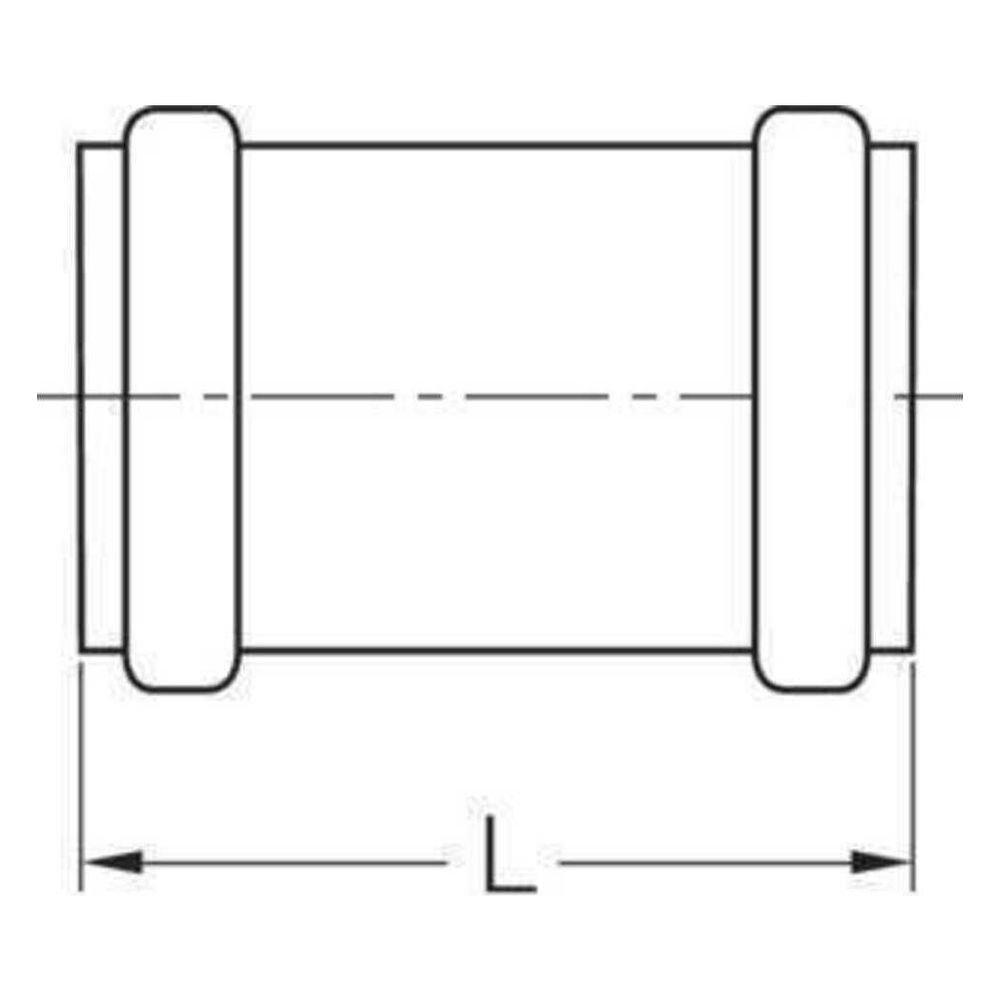 Rehau Raupiano Plus Überschiebmuffe DN 32... REHAU-11326161001 4059757620067 (Abb. 3)
