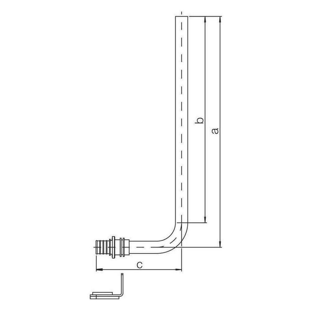 Rehau Heizkörper-Winkel-Anschlussgarnitur-Set Rautitan 16x250mm, inkl. Fixiereinheit... REHAU-12663721001 4007360160081 (Abb. 3)
