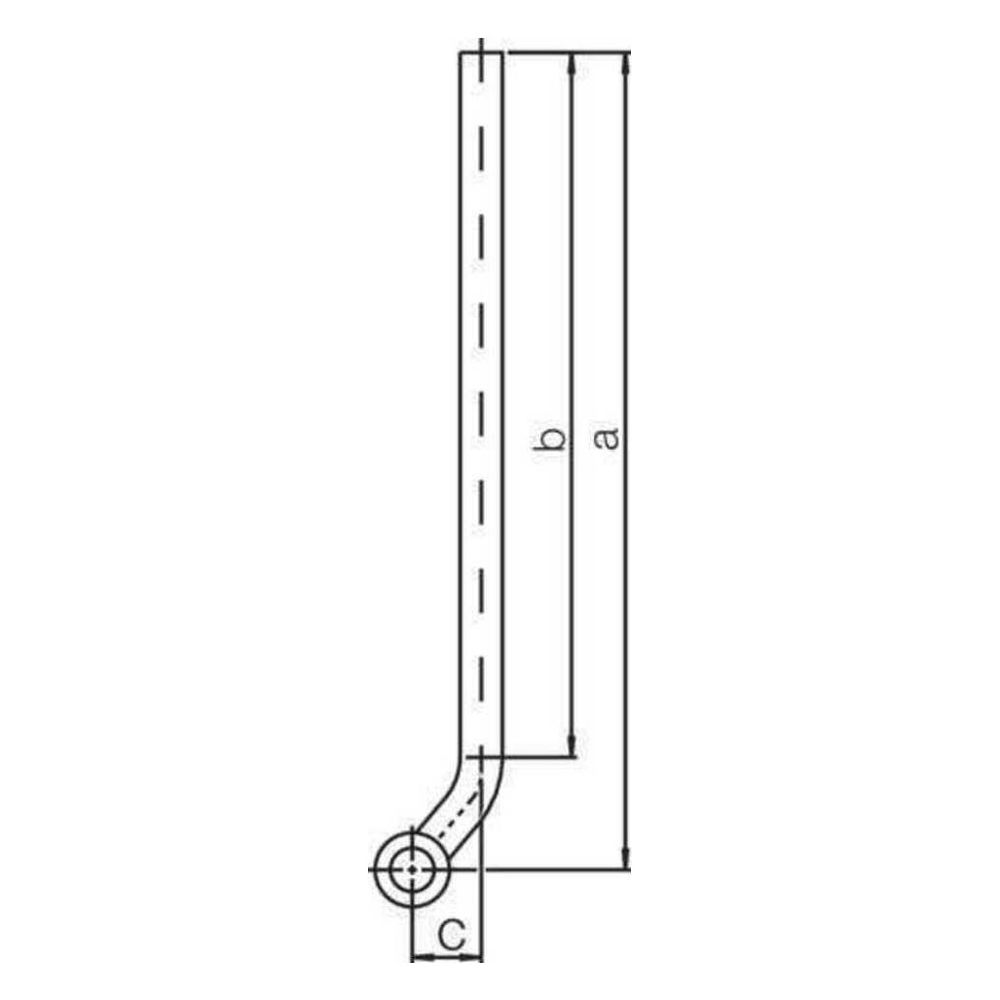 Rehau Rautitan Heizkörper-T-Anschlussgarnitur, 16mm, Schenkellänge 500mm, Edelstahl... REHAU-12408511001 4007360160142 (Abb. 2)