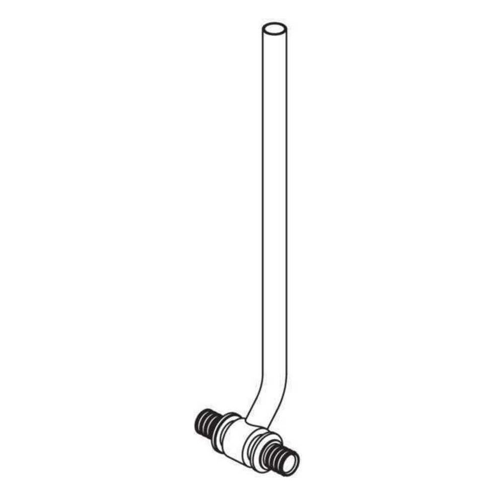 Rehau Rautitan Heizkörper-T-Anschlussgarnitur, 16mm, Schenkellänge 500mm, Edelstahl... REHAU-12408511001 4007360160142 (Abb. 3)