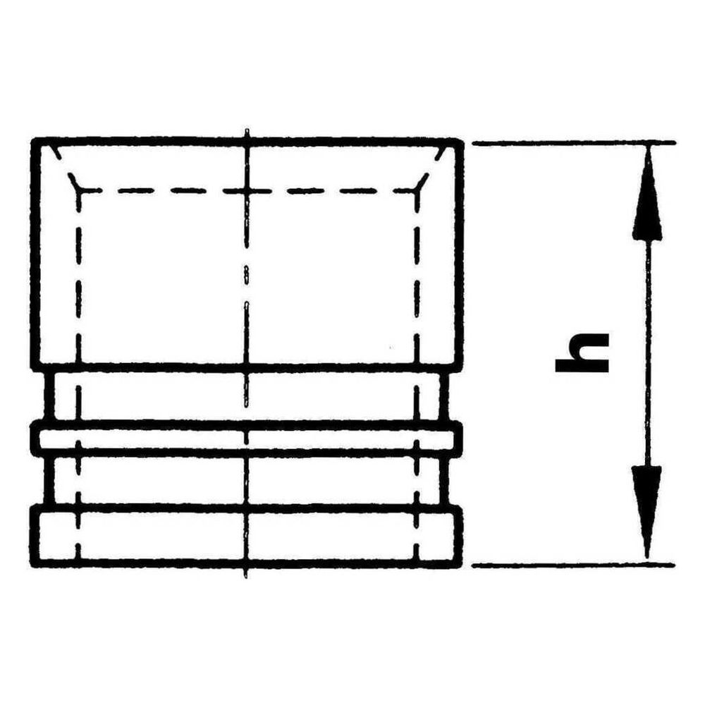 Rehau Schiebehülse 17x2,0mm, Messing verzinkt... REHAU-12502971002 4007360032609 (Abb. 3)