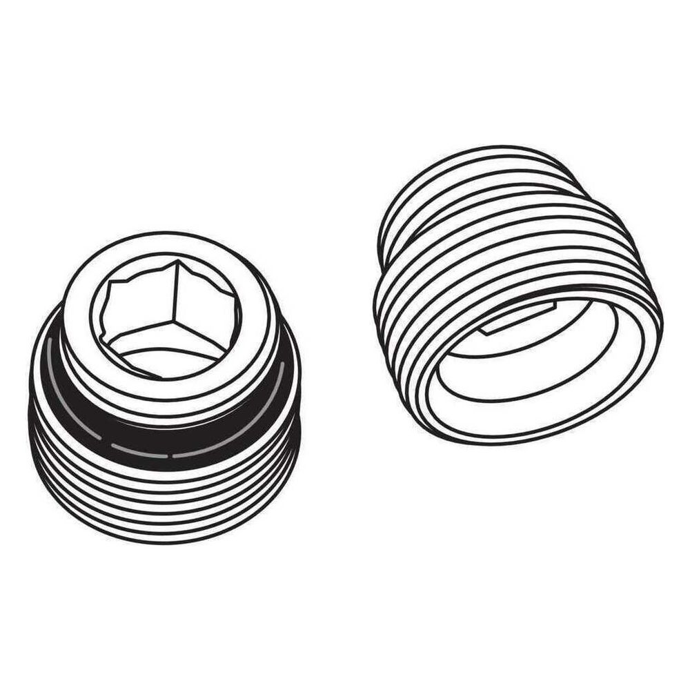 Rehau Anschlussnippel-Set G 1/2" x G 3/4", 12407111001... REHAU-12407111001 4007360165703 (Abb. 2)