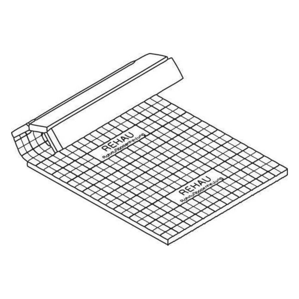 Rehau Tackerplatte 70-2mm, EPS 035 DES sg, Nutzlast 10 kN/m2, Faltplatte 2x1m... REHAU-12003831001 4007360305642 (Abb. 2)