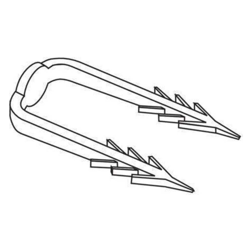 Rehau Haltenadel zur Befestigung der Raufix-Schienen... REHAU-12592681001 4007360091736 (Abb. 2)