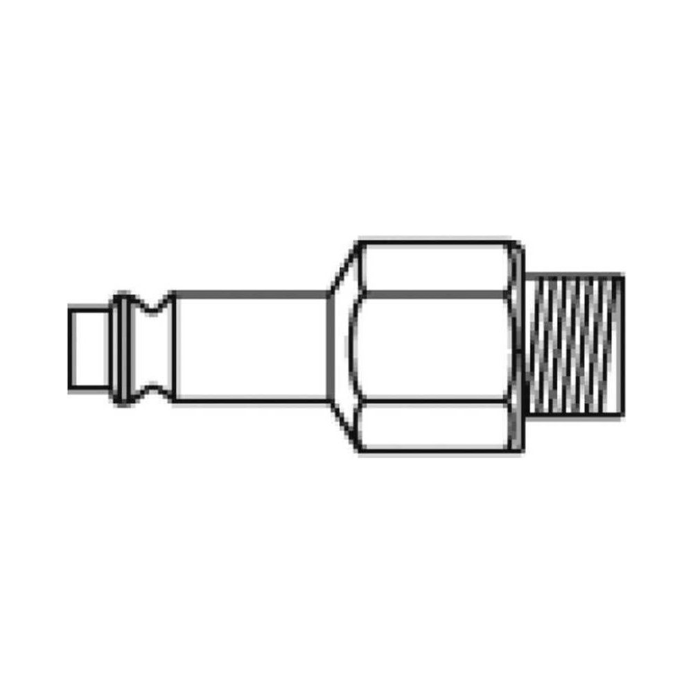 Rehau Stecknippel NP 7,2 Außengewinde G 1/2"... REHAU-12497571001 4007360186319 (Abb. 2)