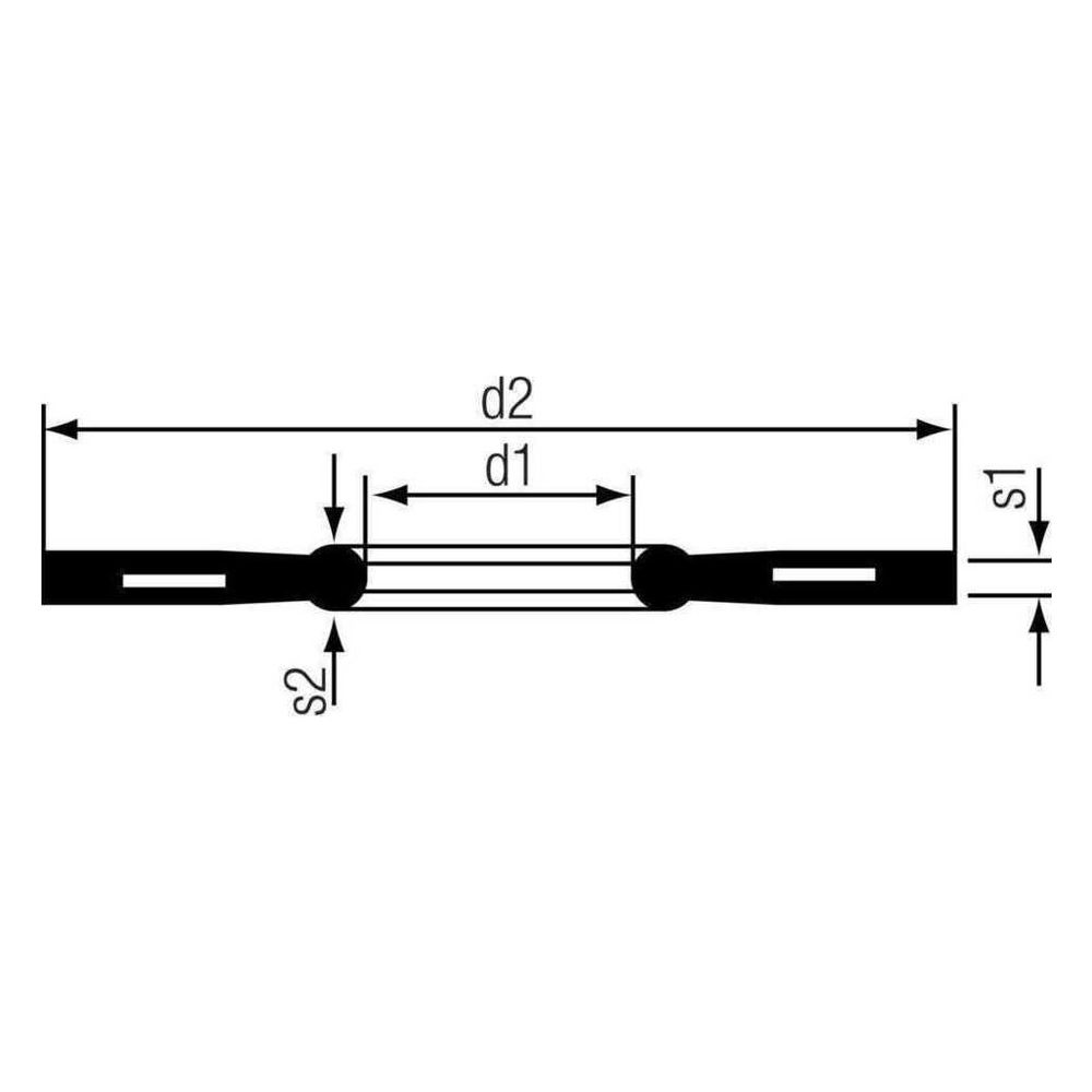 Rehau Profildichtung mit Metalleinlage, Durchmesser 125mm, DN 100, PN 10-16, Nitrilk... REHAU-12891261001 4007360363154 (Abb. 4)