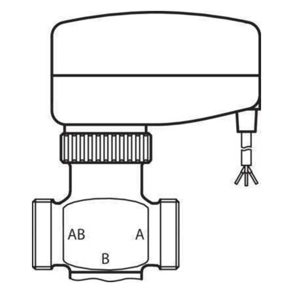 Rehau Dreiwegeventil MV 25, 24V, zur Vorlauftemperaturregelung in Heizen- und Kühlen... REHAU-12442601001 4007360169497 (Abb. 2)
