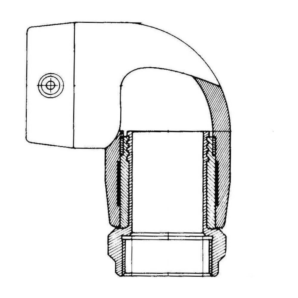 Rehau Smartfuse Übergangswinkel Innengewinde Messing, 20mm x Rp 1/2", PE 100, PN 16,... REHAU-12391201001 4007360218348 (Abb. 2)