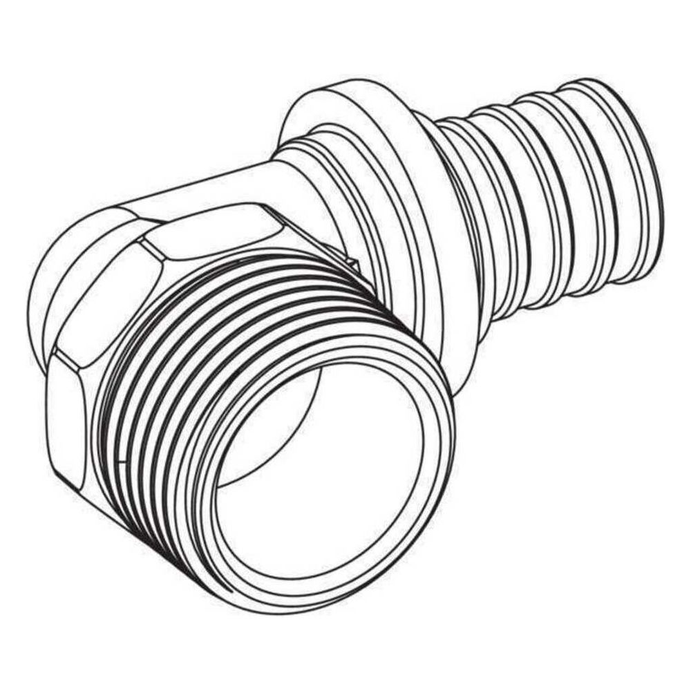 Rehau Winkelübergang SDR 11 LX, 20mm x R 1/2", Messing... REHAU-11691381001 4007360457280 (Abb. 3)