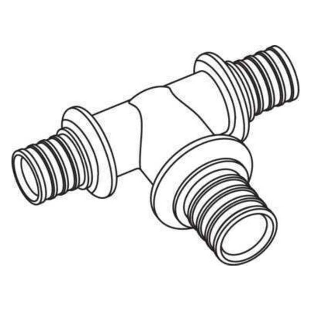 Rehau T-Stück SDR 7,4 LX, 20x25x20mm, Messing... REHAU-11680391001 4007360459253 (Abb. 3)