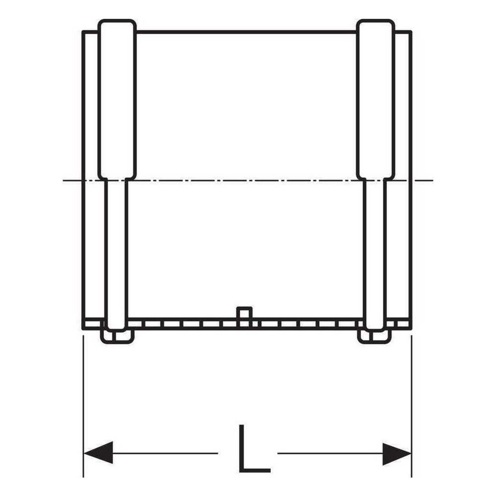 Rehau Raupiano Plus Doppelmuffe DN 50, 11326241001... REHAU-11326241001 4062178590666 (Abb. 3)