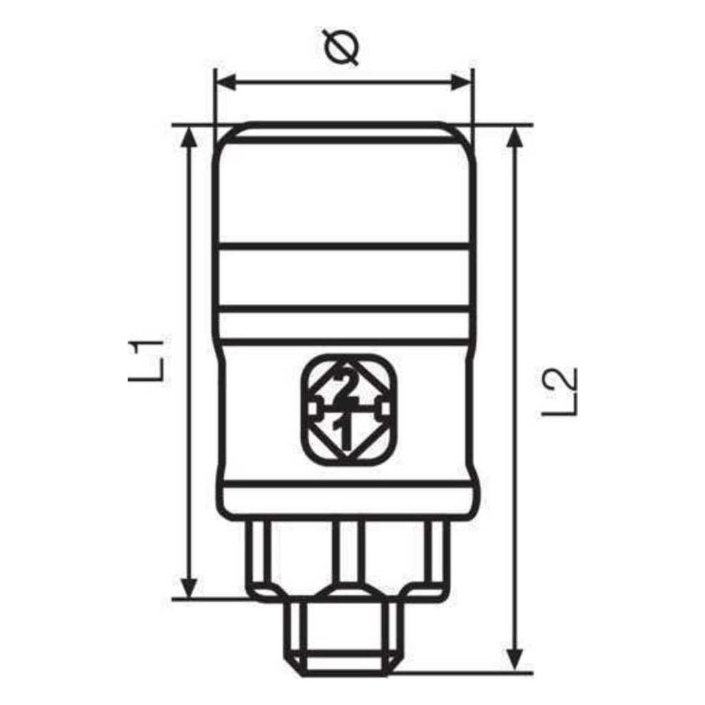 Rehau Sicherheitsschnellkupplung NP 7,2 Außengewinde G 1/2"... REHAU-12496771001 4007360186234 (Abb. 3)