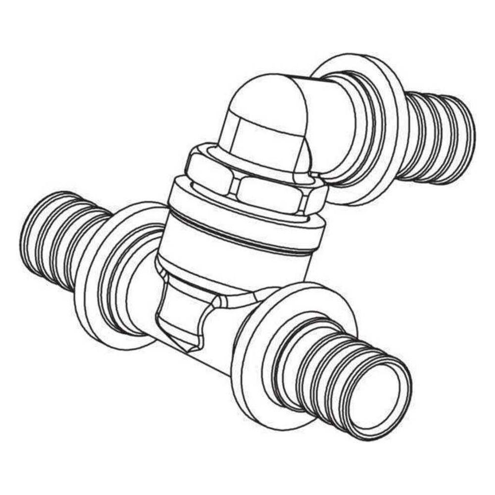 Rehau T-Stück Abgang 90 Grad, SDR 11 LX, 32x32x32mm... REHAU-12098891001 4007360488796 (Abb. 3)