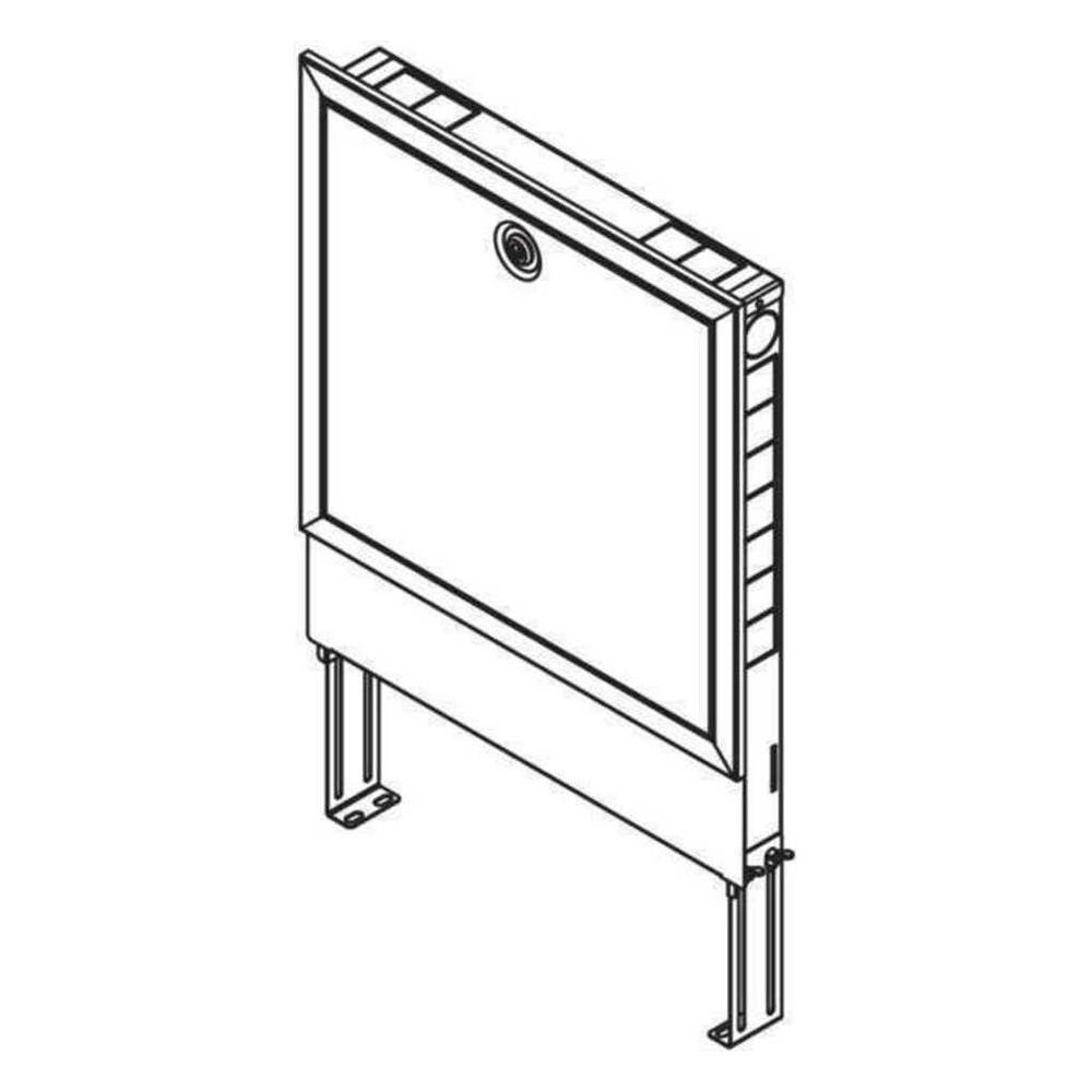 Rehau Verteilerschrank 75/950, Unterputz, Weiß... REHAU-13464301001 4007360513672 (Abb. 3)