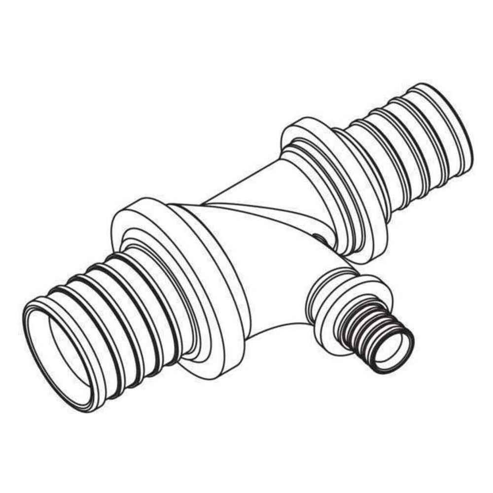 Rehau Rautitan Bogen-T-Stück RXplus 32/16/25mm, Rotguss... REHAU-14563971001 4061264398117 (Abb. 3)
