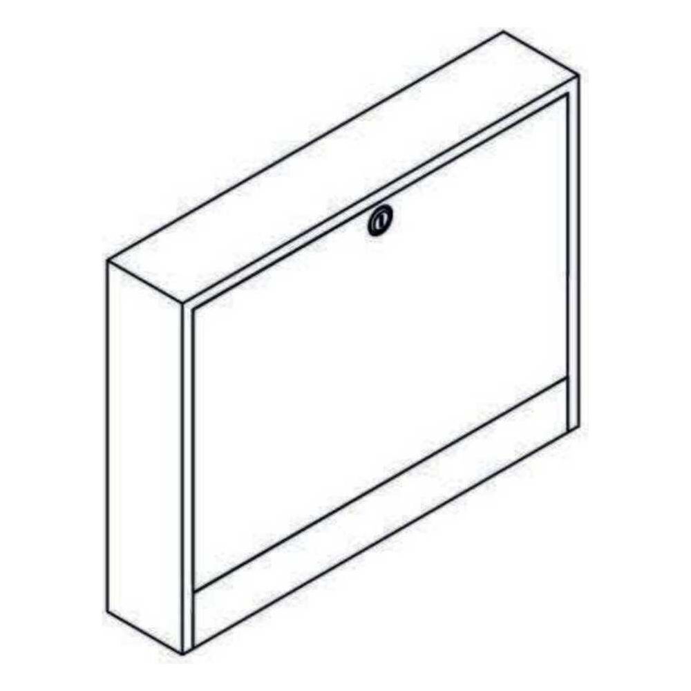 Rehau Verteilerschrank 305/950, Aufputz, verzinkt... REHAU-13491001001 4007360530877 (Abb. 2)