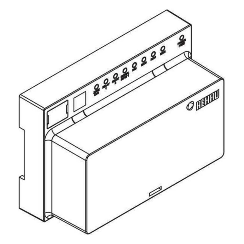 Rehau Nea Smart 2.0 R-Modul 230V, 13280211001... REHAU-13280211001 4061264315824 (Abb. 2)