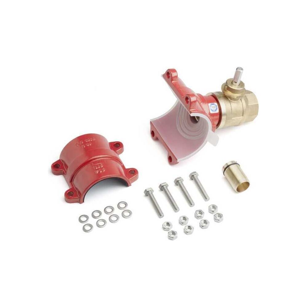 Rehau Nexus Anbohrschellenset d110, Anbohrarmatur für den nachträglichen Anschluss i... REHAU-13930061001 4007360628895 (Abb. 2)