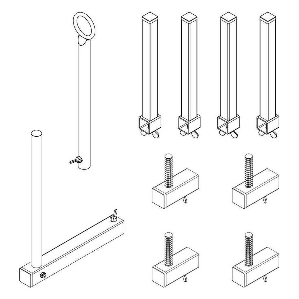 Rehau Abrollvorrichtung Nachrüstset, kalt, Variante 1... REHAU-11040221001 4007360557171 (Abb. 2)