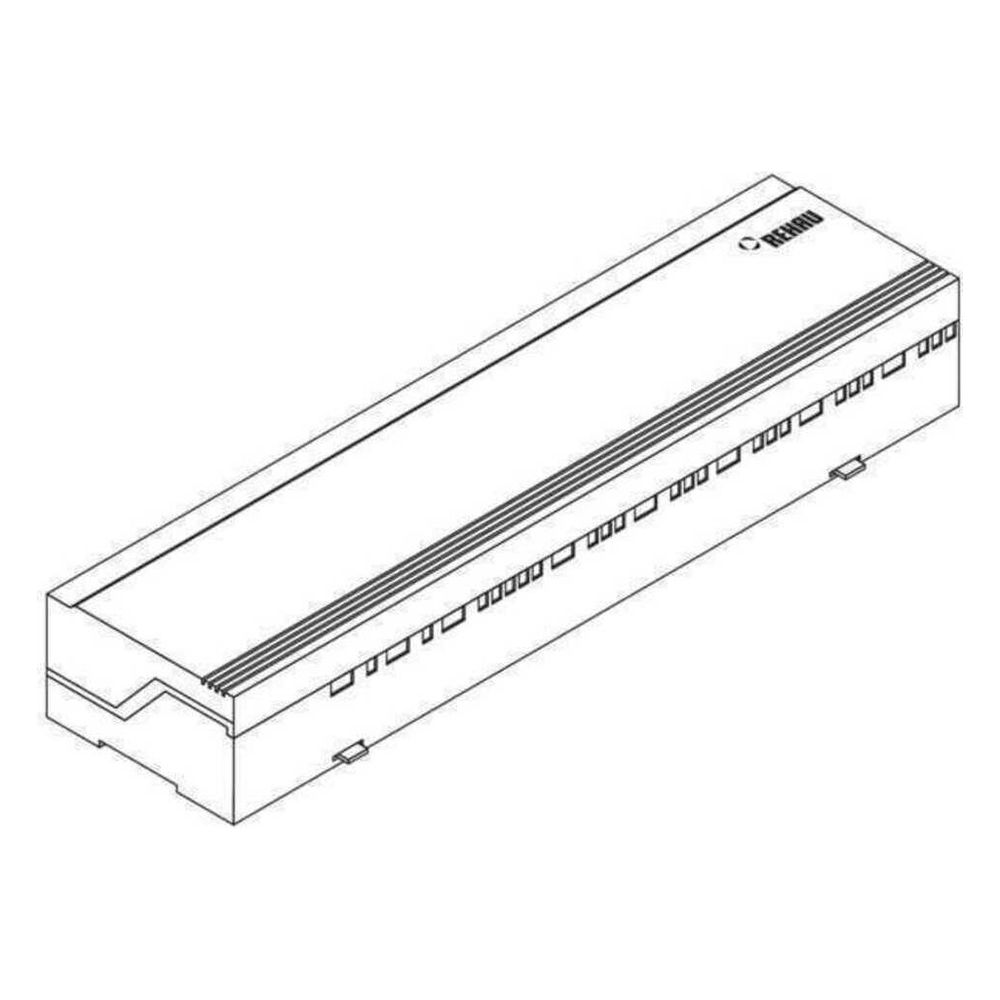 Rehau Regelverteiler Nea HC 24V, 10-Kanal... REHAU-13420241002 4007360560430 (Abb. 2)