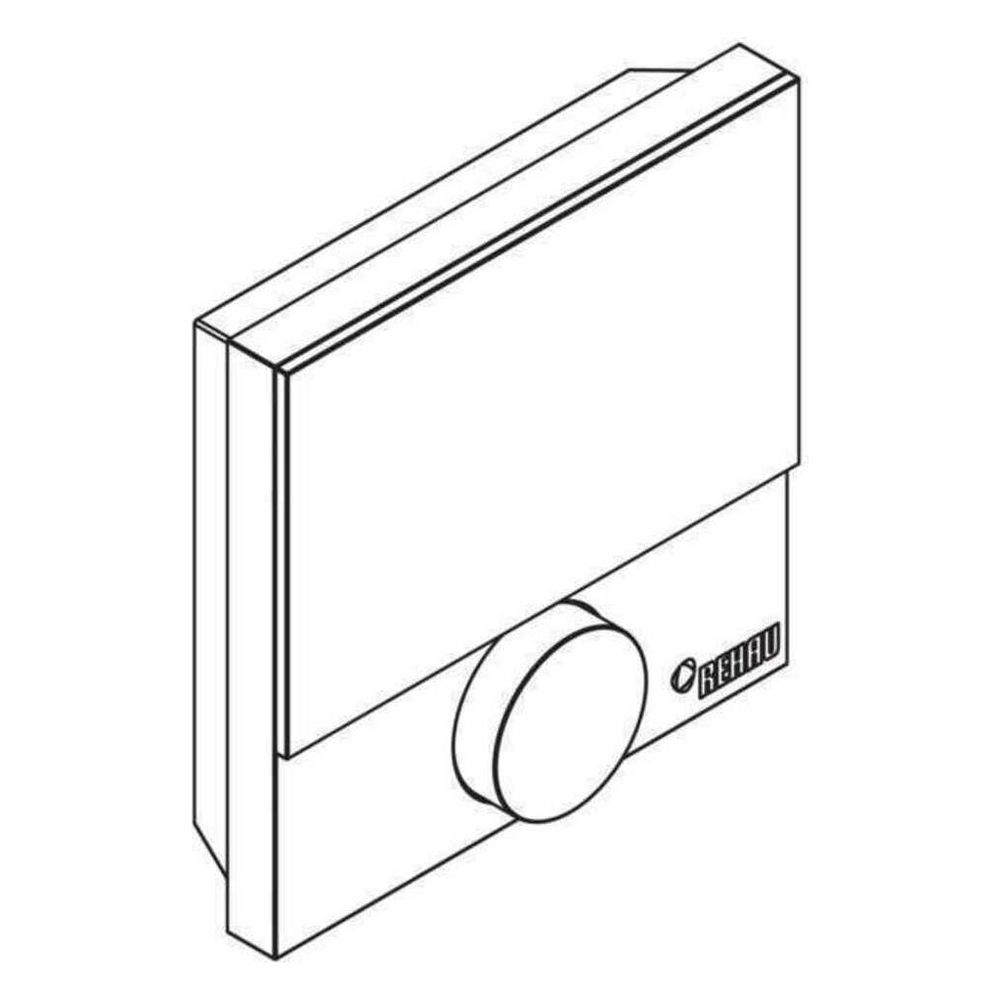 Rehau Nea Smart R Raumregler D, 13152681001... REHAU-13152681001 4007360558956 (Abb. 2)