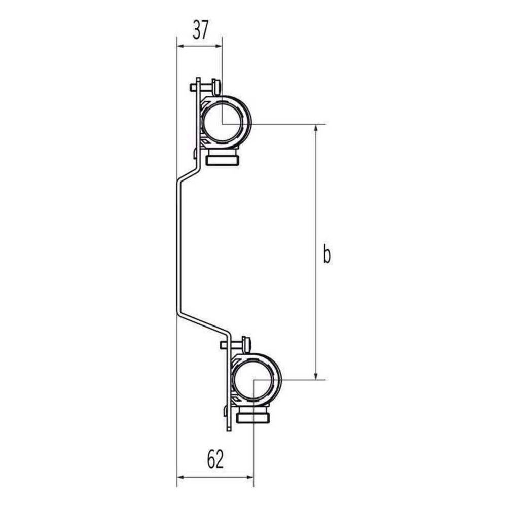 Rehau Heizleitungsverteiler HLV 11 Heizkreise, Edelstahl... REHAU-11102171001 4007360557263 (Abb. 3)