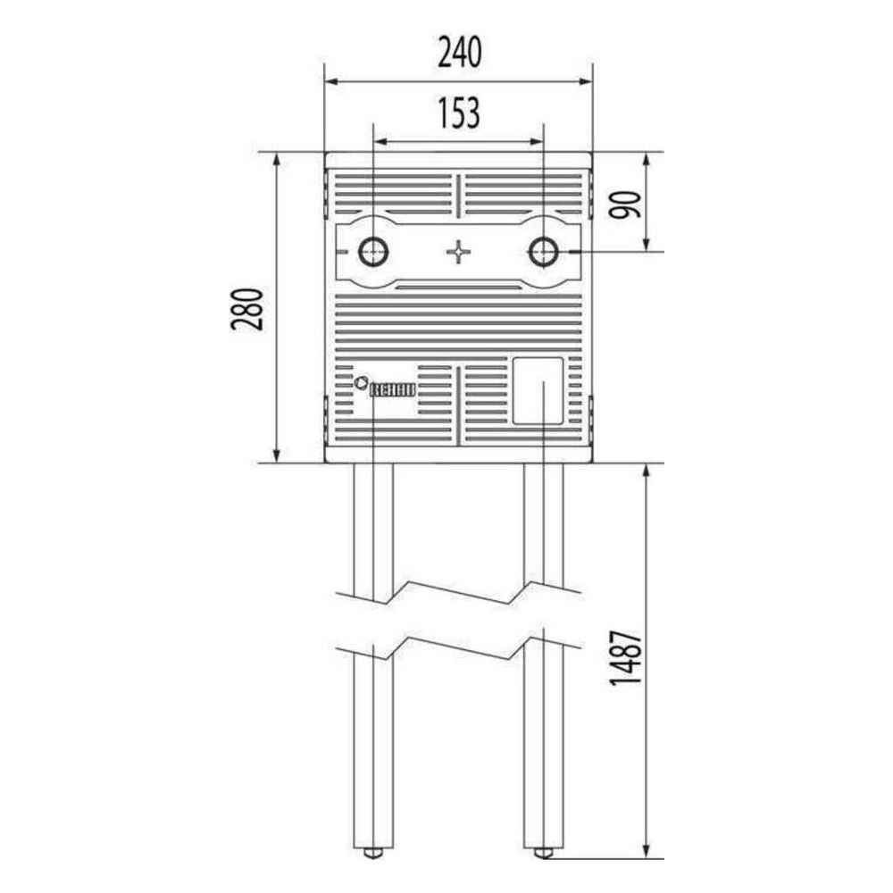 Rehau Sanitärbox für Badewanne / Dusche AP, Einzelanschluss, Rautitan stabil 16... REHAU-11102281001 4007360579425 (Abb. 3)