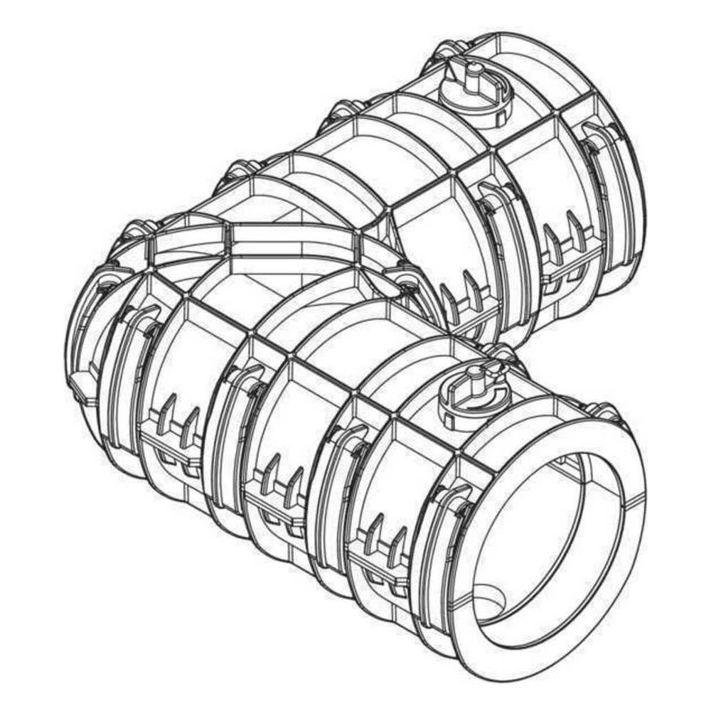 Rehau Rauthermex L-Muffenset klein Generation III, für Verbindungen... REHAU-13300571001 4007360795559 (Abb. 2)