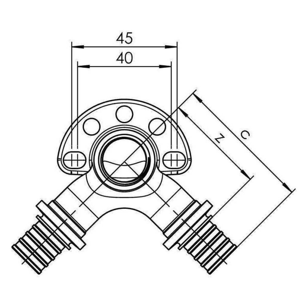 Rehau Doppelwandwinkel Rautitan RXplus 20 - Rp 1/2" - 20, 90 Grad... REHAU-14565011001 4062178735739 (Abb. 4)