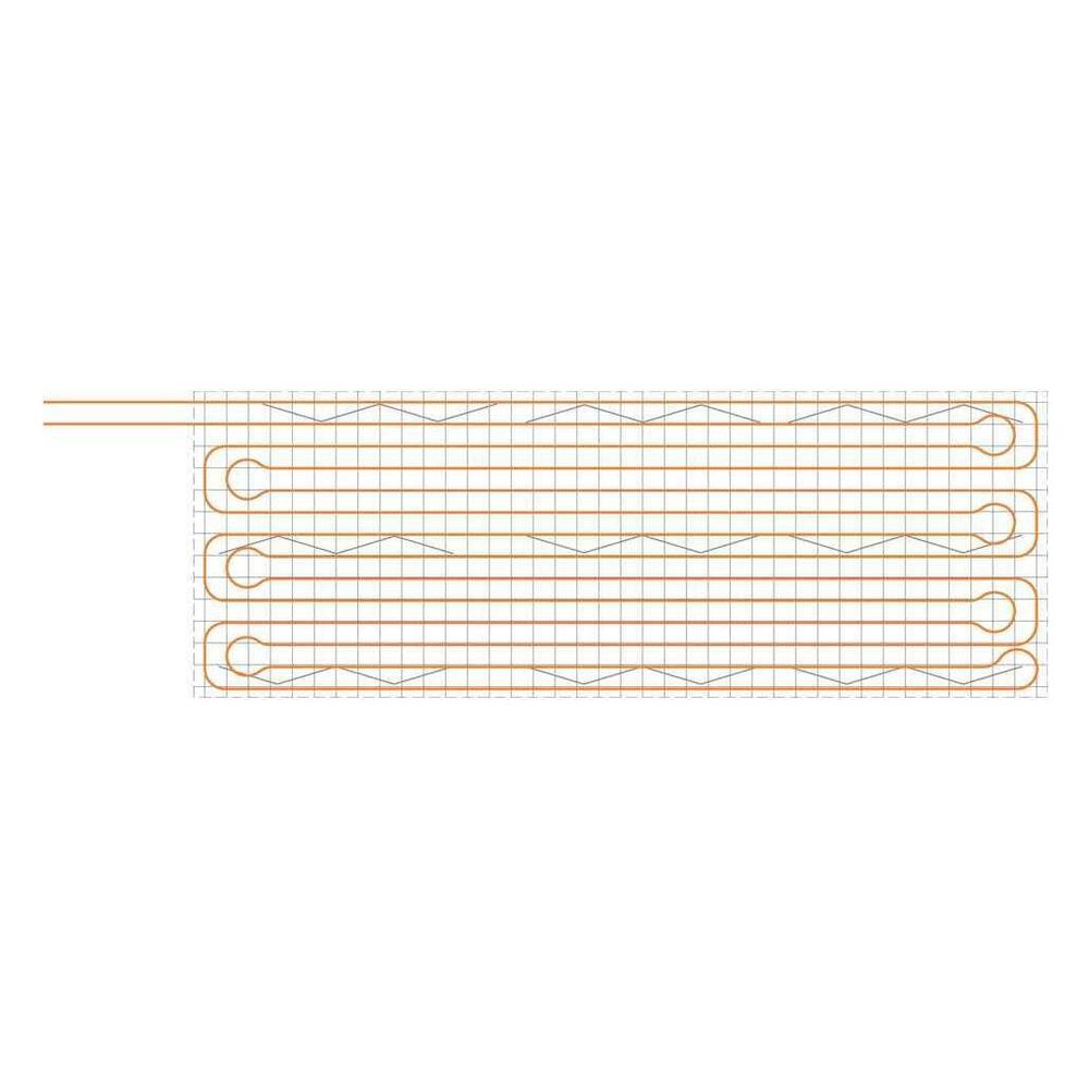 Rehau Oberflächennahe Betonkerntemperierung 14/15 mit PE-Abstandshalter, 2x1m Anbind... REHAU-12081601222 4068767636494 (Abb. 2)