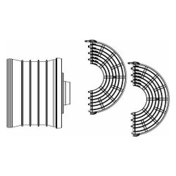 Rehau Clip-Flex Anschlussstutzen groß, 14508011001... REHAU-14508011001 4064299783323 (Abb. 1)