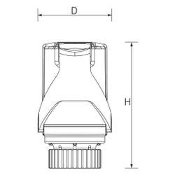 Rehau Stellantrieb Balance 230V, 13950401001... REHAU-13950401001 4068767276249 (Abb. 1)