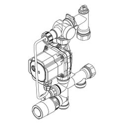 Rehau Regelset flex P 0-10V, mit Stellantrieb... REHAU-13186131002 4068767278267 (Abb. 1)
