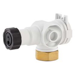Rehau Anschlusswinkel Pumpe für Regelset flex P... REHAU-13437061002 4068767351298 (Abb. 1)