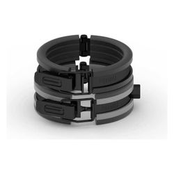 Rehau Rauclamp NC, Schallschutzschelle DN 110, Kombigewinde M8/M10... REHAU-11270031001 4068767635244 (Abb. 1)