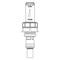 Rehau Durchflussanzeiger MFI min/max für HKV-D Easyflow MFI... REHAU-13767671001 4068767636067 (Abb. 1)