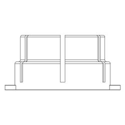 Rehau Kappe für Durchflussanzeiger MFI min/max, Rot... REHAU-13767691001 4068767636081 (Abb. 1)