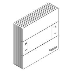 Rehau Rautherm Raumregler NEA H 230V, für Heizfall, Schwarz... REHAU-14601021001 4068768005824 (Abb. 1)