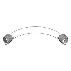 Rehau Rohrführungsbogen 32mm, 90 Grad, Stahl verzinkt, für Heizung... REHAU-12611531001 4007360041830 (Abb. 1)