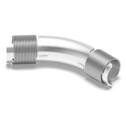 Rehau Rohrführungsbogen 32mm, 45 Grad, Stahl verzinkt, für Sanitär... REHAU-11389211002 4007360031169 (Abb. 1)