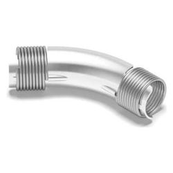 Rehau Rohrführungsbogen 20mm, 45 Grad, Stahl verzinkt, für Sanitär... REHAU-11391311002 4007360031145 (Abb. 1)