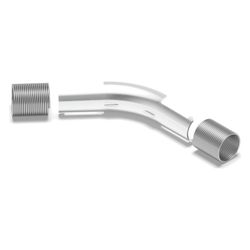 Rehau Rohrführungsbogen 25mm, 45 Grad, Stahl verzinkt, für Sanitär... REHAU-11389111002 4007360031152 (Abb. 1)
