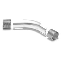 Rehau Rohrführungsbogen 32mm, 45 Grad, Stahl verzinkt, für Sanitär... REHAU-11389211002 4007360031169 (Abb. 1)