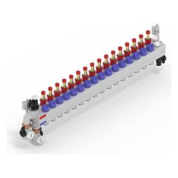 Rehau Rautherm Speed Verteiler HKV-D Polymer 16 Heizkreise, Konnektor 16... REHAU-14708401001 4061264884160 (Abb. 1)
