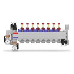 Rehau Rautherm Speed Verteiler HKV-D Polymer 8 Heizkreise, Konnektor 17... REHAU-14709601001 4061264884351 (Abb. 1)