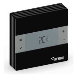 Rehau Rautherm Raumregler NEA H 230V, für Heizfall, Schwarz... REHAU-14601021001 4068768005824 (Abb. 1)