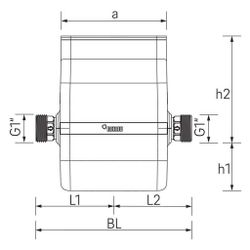 Rehau Re.Guard 2.0 Wassersteuerung DN 20 - G 1", WiFi, automatische oder manuelle Ab... REHAU-14570001001 4064299742948 (Abb. 1)