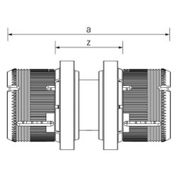 Rehau Kupplung Fastloc EXplus 16x16mm, 13706791001... REHAU-13706791001 4067936345229 (Abb. 1)