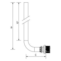 Rehau Heizkörper-Winkel-Anschlussgarnitur Fastloc 16/250mm... REHAU-13601281001 4064299604482 (Abb. 1)